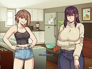 big boobs futa in steamy hentai gameplay