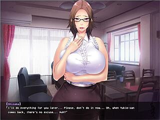 Shizuka's Route Continues with Hot Housewife Creampie