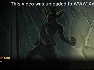 Goblin king traps her for intense massage