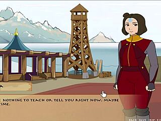 Exploring Korra Oppai in Four Element Trainer Book 5 Part 8.