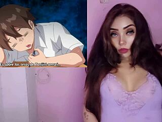 College students experience their first orgy while masturbating to hentai Boku ni Karem 3