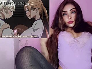 College students experience their first orgy while masturbating to hentai Boku ni Karem 3