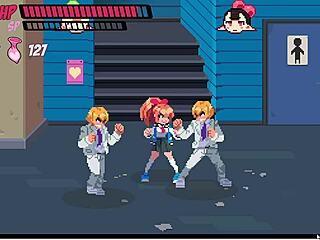 Lewd city girls in animations