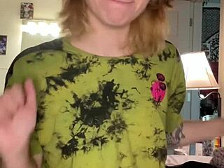 Petite cutie orgasms twice with dirty talk!