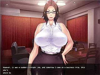 Shizuka's Route Continues with Hot Housewife Creampie