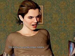 Tales from the deep eve 3: bold handjob session with old neighbour in fishnets