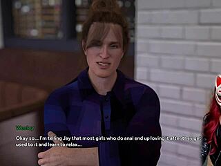 Steps Of Debauchery 19: Upskirt At The Bar!