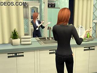The Sims 4: The Tiger’s wet pussy