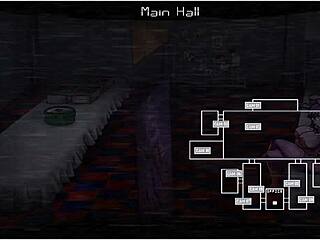 Japanese anime-style video game with dating and hentai elements: Five Nights at Freddy's remastered part 1