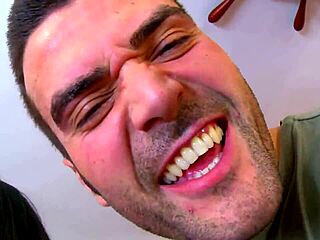 Rough amateur groupsex with intense anal pounding at home