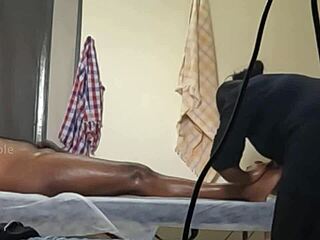 did you catch that hidden cam spa massage cock?