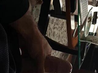 Arab Stud Wields Huge Cock Powerfully