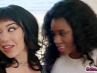 Little Puck Threesome With Alex Coal And Nicole Kitt.