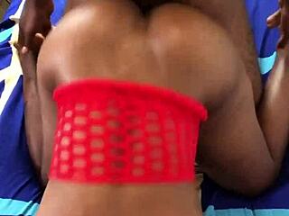 Hot Black Babe Banged Hard Doggystyle