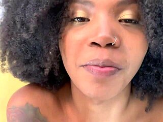 Latina brunette's first motel blowjob with Capoeira