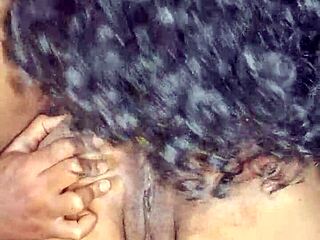 Desi Indian bhabhi gets doggy style licking