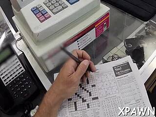 Sloppy blowjob in the shop right now