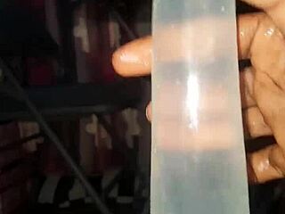 Preparing My Penis With Ice For That Intense Pussy Pounding On Web Chat