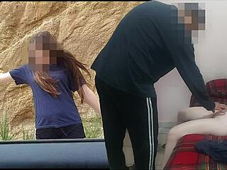 Skinny teen takes cum in tight asshole