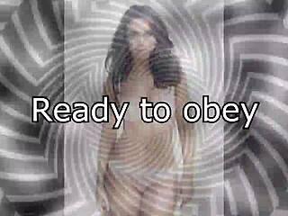 Erotic hypnosis tricks slave into submission under mistress lisa