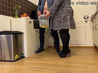 迷人岳母熟练撸我鸡巴