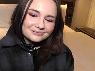 interracial fun - shy teen viven doll takes first bbc, wow!