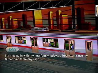 Visual novel game walkthrough on PC