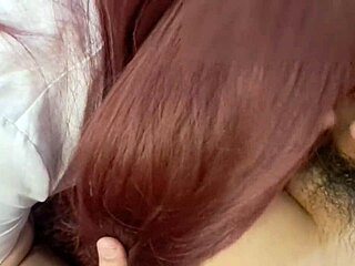Beautiful woman gets a facial in this video
