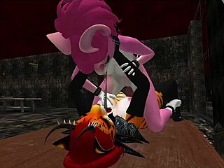 uhh, trainin’ slaves is wilder than i thought with shemale action!
