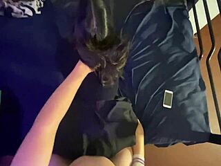 Wild 18-year-old student slammed hard after school!