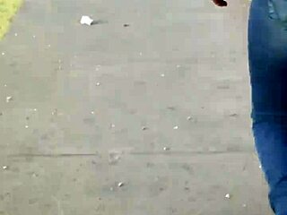 Curvy latina looks stunning in tight jeans at the party