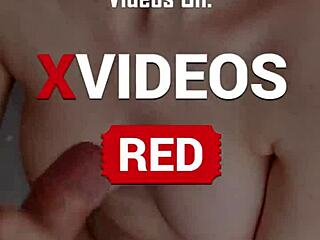 A big load on my boobs after a hot POV handjob