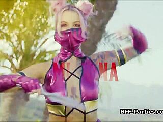 i share kitana's hard dick with warrior besties