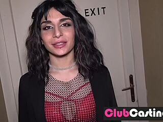 Lola Dangers Auditions For Clubcastings To Get Cash Fast. She Strips In Lingerie And Shows Her Big Cock In Doggystyle Close-Up.