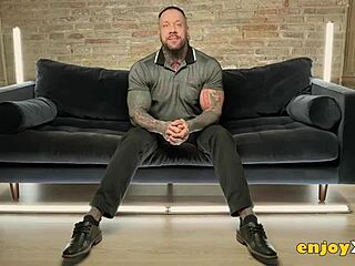 Inked brunette gets her ass licked and fucked hard