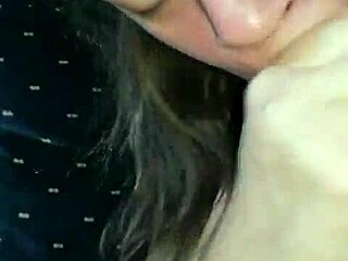 Roommate Gives Blowjob To Big Black Cock