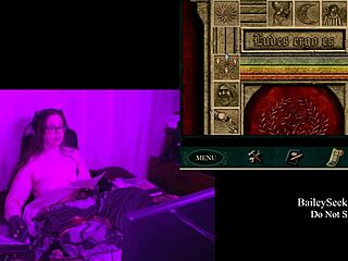 Blackmoor Manor Play Through Part 4 - Naked Brunette Action!