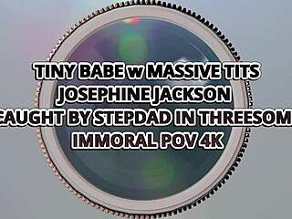 stepdad says, come to my porn palace for josephine jackson's massive gangbang