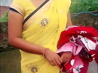 Devar seduces hot desi bhabhi in a steamy encounter with a young couple on a vacation
