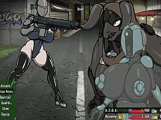 Cute Outdoor Public Sex With Robot