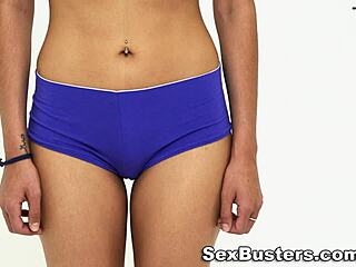 Khalifa’s Ebony Booty Shines in Retro Teen Scene