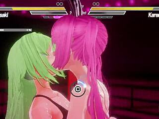 Lesbian Battle 6 with Anal Fingering and Assfucking