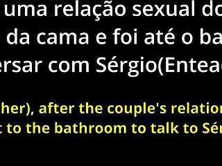 Taboo mother-in-law blowjob