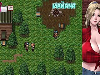 Trapped in a sexual camp with hot girls and zombies