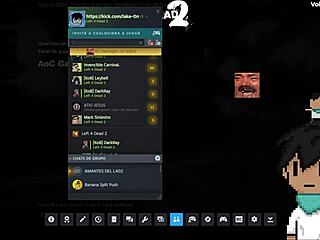 On Friday the 13th, Lake gets fucked by Saske while broadcasting live in interracial action.