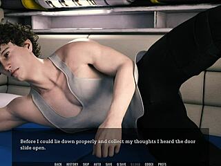 A visual novel adventure in the form of a walkthrough of a text-based game
