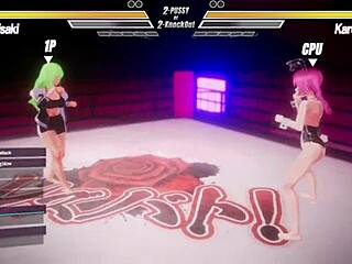 Lesbian Battle 6 with Anal Fingering and Assfucking