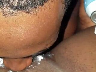 black men licking ebony pussy and big asses