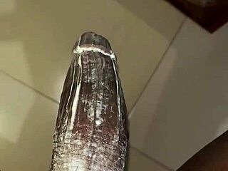 stockings on while deep throating my toy like crazy