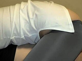 Married Japanese beauty has her unfaithful husband on his knees